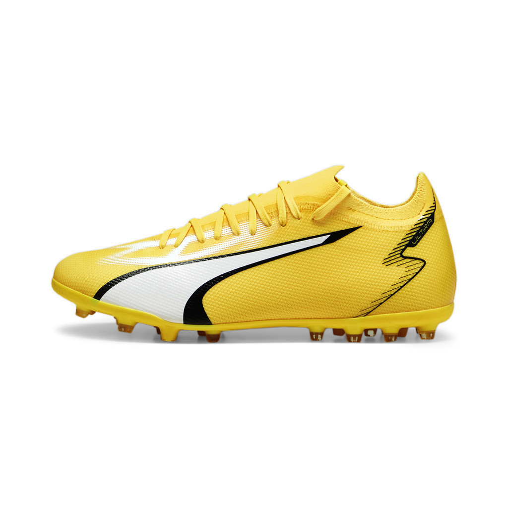 PUMA FOOTBALL - รองเท้าฟุตบอลผู้ชาย ULTRA MATCH MG สีเหลือง 10752004