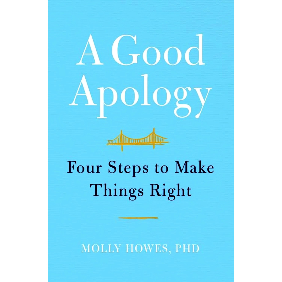 BBW หนังสือ A Good Apology: 4 Steps To Make Things Right ISBN: 9781538701317
