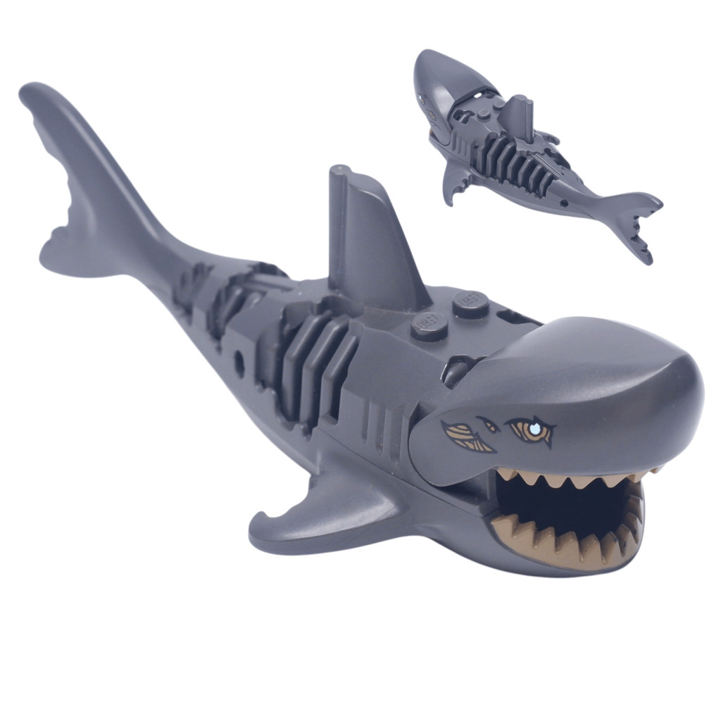 ( Ploybrick Minifigure ของแท้ ) Zombie Shark 71042 Silent Mary Pirates of the Caribbean ( 1 Pieces )