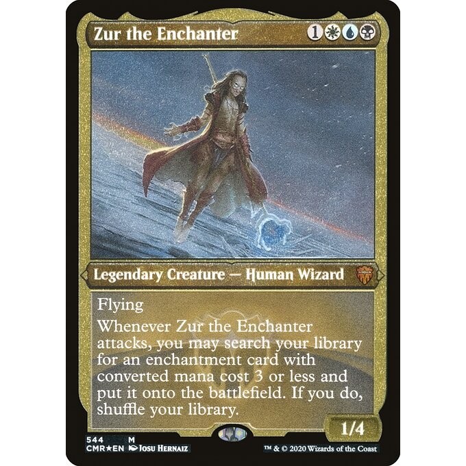 [Commander Legends] - [CMR] - (M) -[Zur the Enchanter] -  [2020]