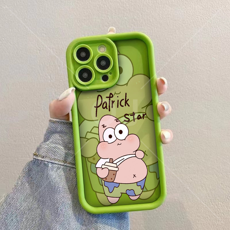เคส Itel P65 4G A50 A50C A06 A80 4G A70 A58 A60 A60S A49 A58 Pro A56 A56 Pro A58 Lite A49 Play A18 A04 A16 A16 Plus A05S A18S A23 การ์ตูน Patrick Star กรณีโทรศัพท์