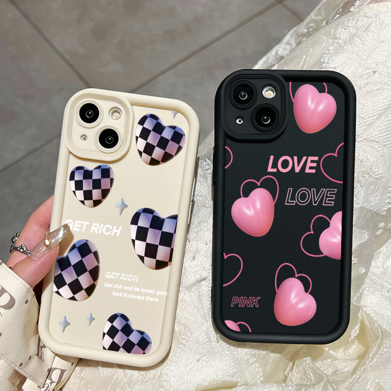 เคสสำหรับ VIVO Y95 Y93 Y93s Y91 Y91i เคสโทรศัพท์กันกระแทกซิลิโคนความรัก