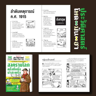 NANMEEBOOKS หนังสือ ประวัติศาสตร์โหด มัน ฮา: สงครามโลกครั้งที่หนึ่งน่าสะพรึง : เสริมความรู้/ประวัติศาสตร์