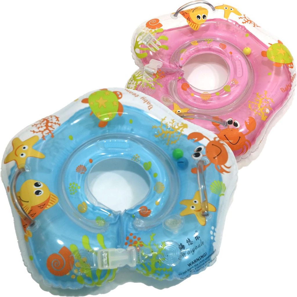 BKL ห่วงคอ ห่วงยางสวมคอ สำหรับเด็กเล็ก ห่วงลอยคอ ส่งจากไทยสูบทดสอบก่อนส่ง คละสี 1502QA