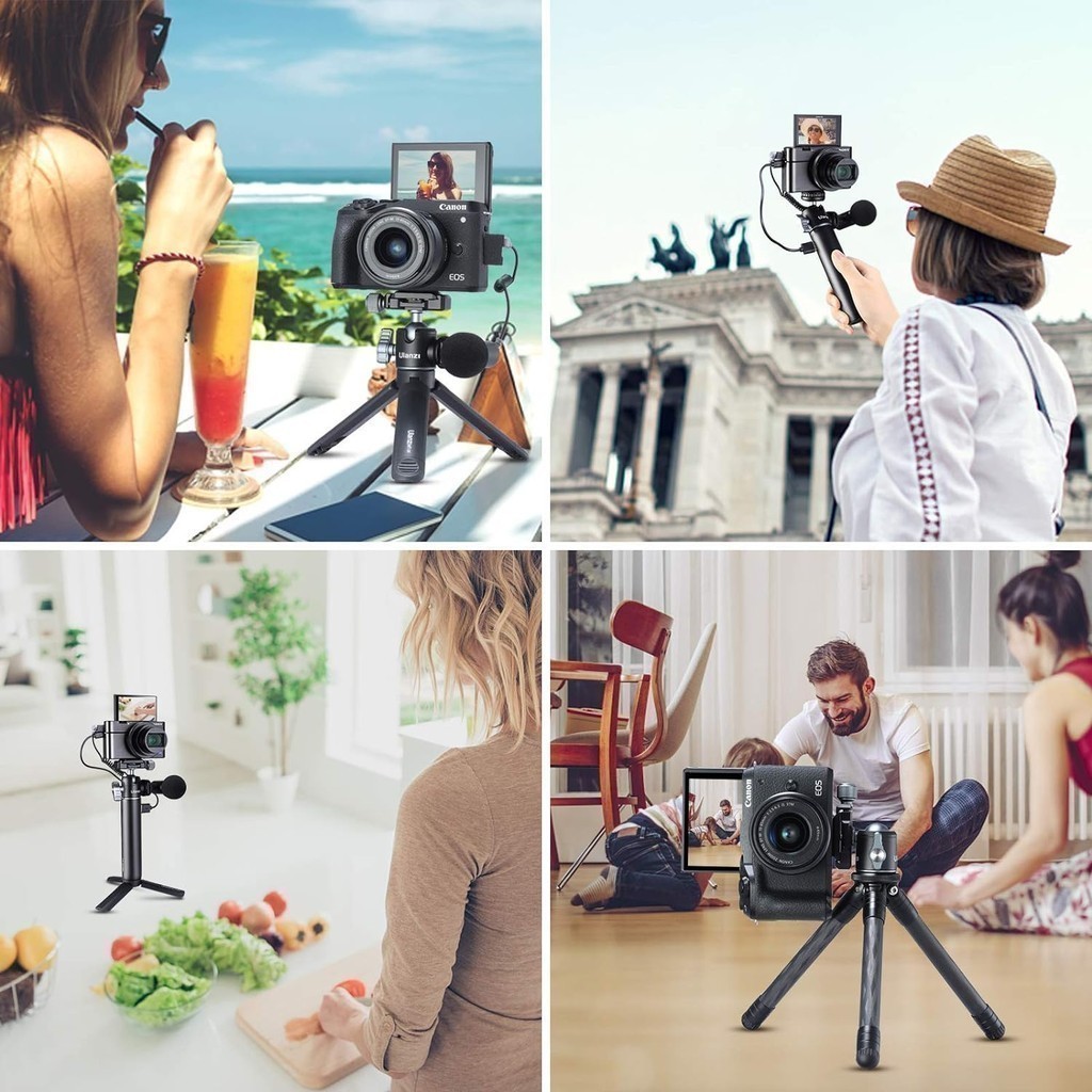 Ulanzi U80L Aluminum Alloy Ball Head หัวบอลต่อขาตั้ง เกลียว 1/4 พร้อมระบบ Arca + Quick Release Plate