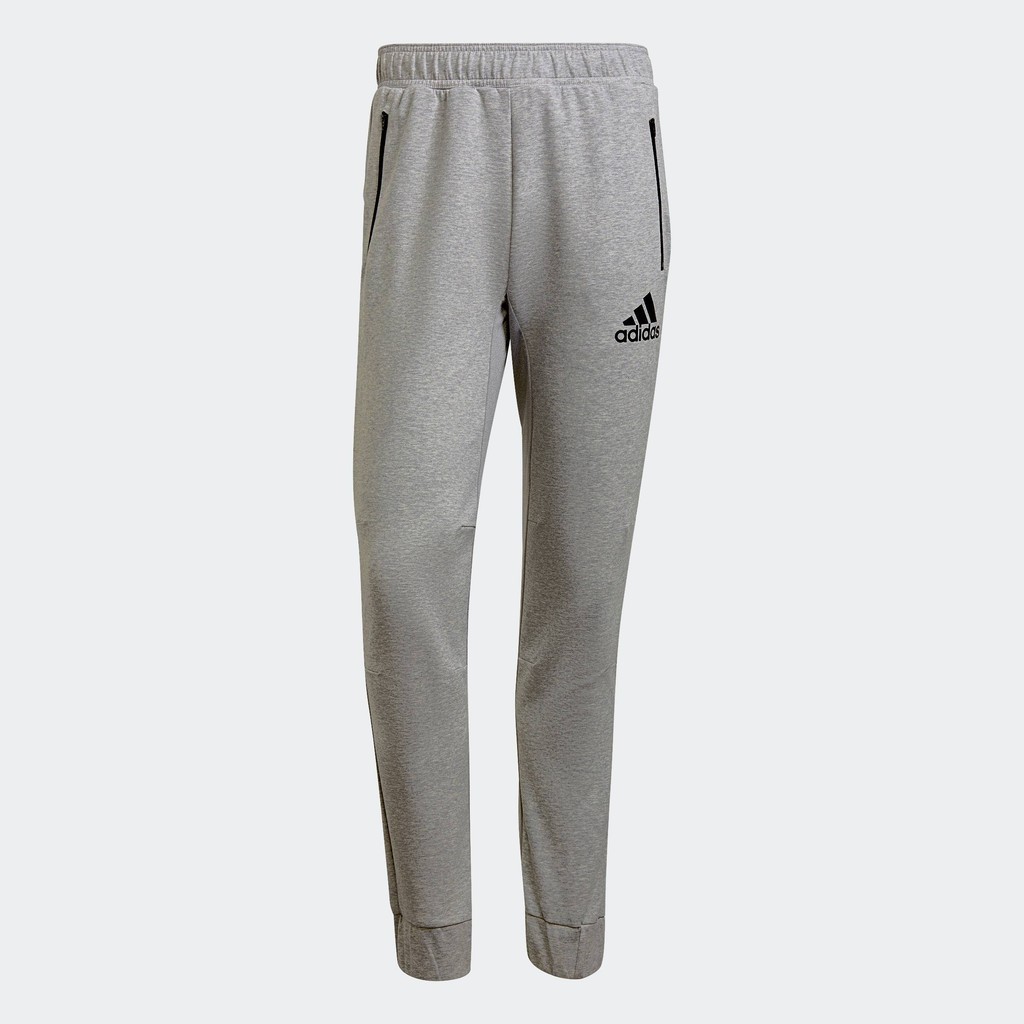 adidas Training AEROREADY Designed To Move Sport Motion Logo Pants Men Grey H28789