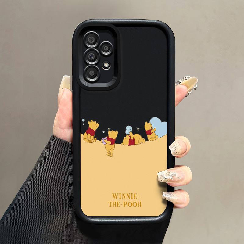 เคสสำหรับ Samsung Galaxy A33 5G A34 5G A53 5G A54 5G A23 A32 เคสโทรศัพท์หมีน้อย