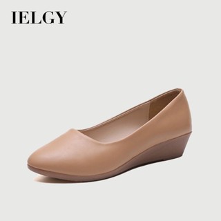 IELGY รองเท้าส้นเตารีดทํางานมืออาชีพปากตื้นทุกการแข่งขัน