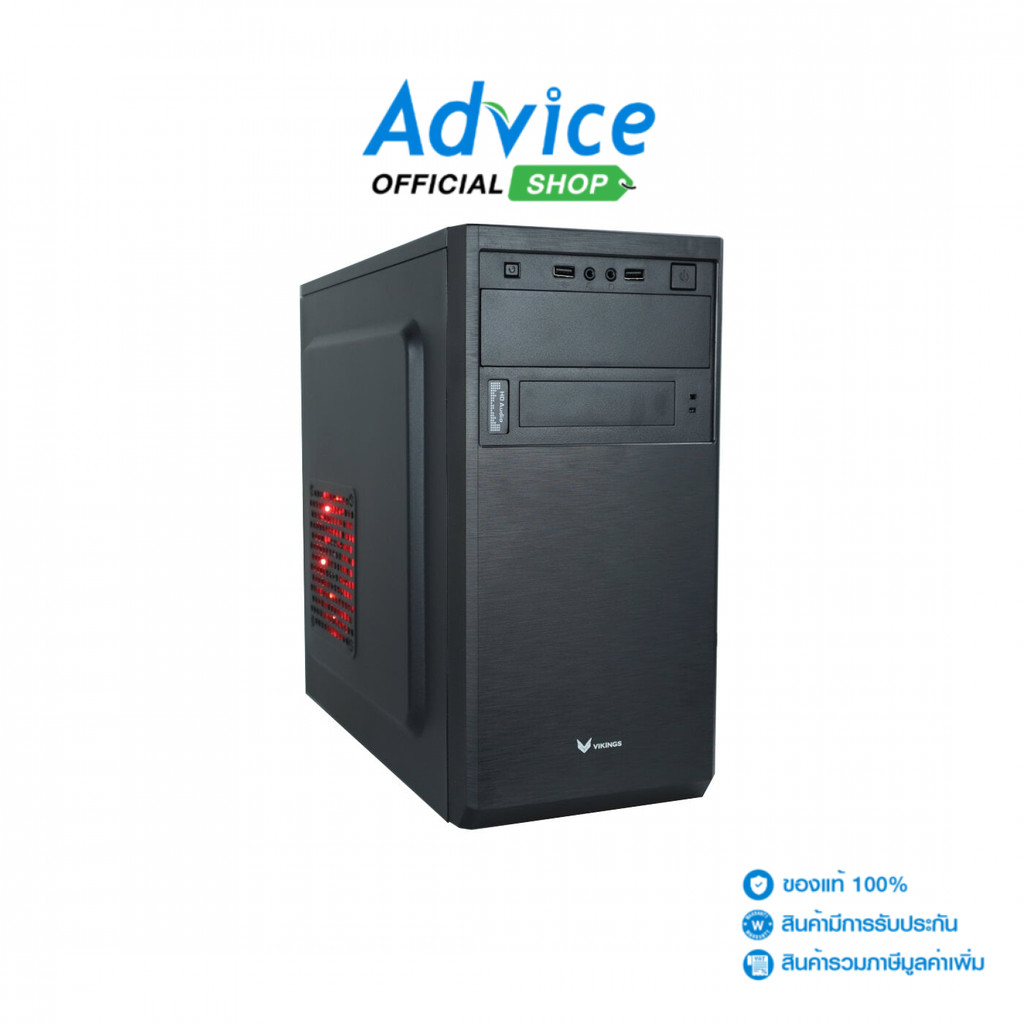 mATX CASE (NP) VIKINGS 1701 BLACK  A0165522