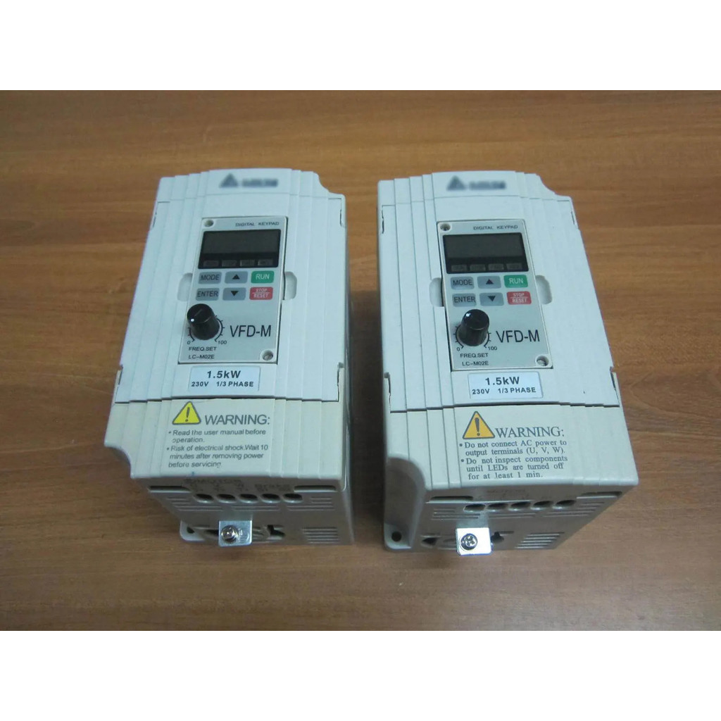 <0>1 ชิ้น ใหม่ ต้นฉบับ VFD015M21A 1500W ใหม่ กล่อง VFD-M รองรับ DN-02 LN-01 PD-01 อินเวอร์เตอร์