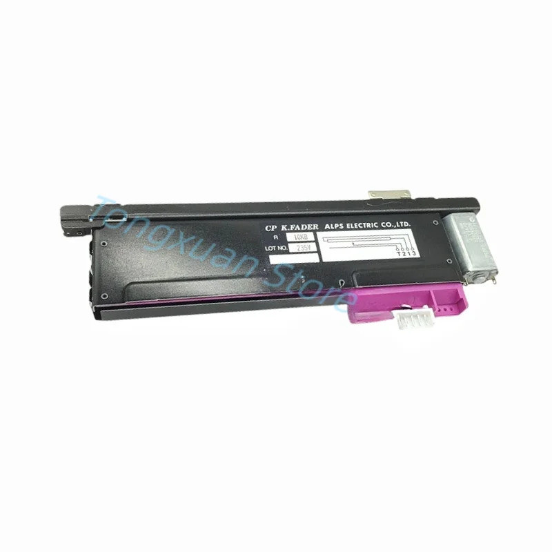 <0>1 ชิ้น สวิตช์โพเทนชิโอมิเตอร์แบบเลื่อนตรงดั้งเดิม RSA0K11V901S Mono B10K พร้อมมอเตอร์ขับเคลื่อนมิ