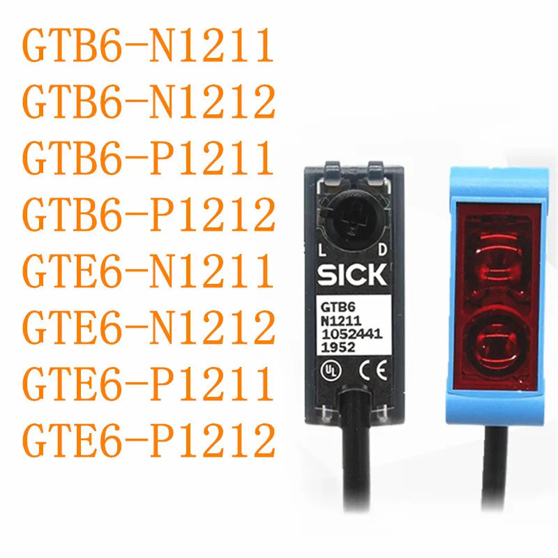 GTB6-N1211 GTB6-N1212 GTB6-P1211 GTB6-P1212 GTE6-N1211 GTE6-N1212 GTE6-P1211 GTE6-P1212 เซ็นเซอร์สวิตช์โฟโตอิเล