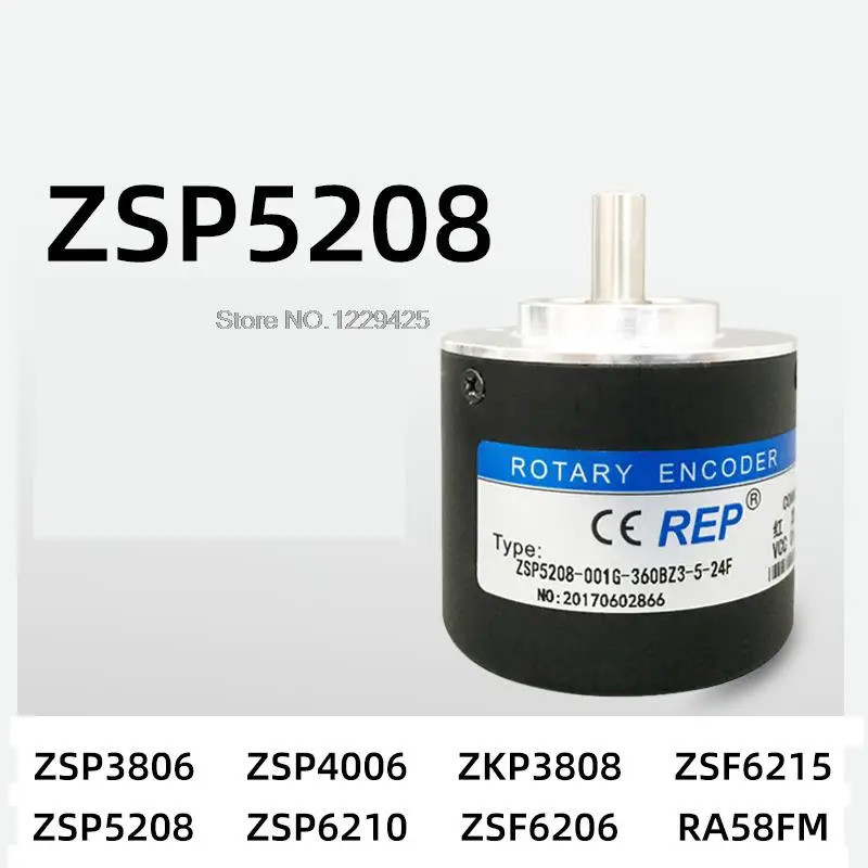 <0>ZSG5208-001G-360BZ3-5-24F 24C 600B 1000B 2000B 1024B เครื่องเข้ารหัสโรตารี ZSG5208