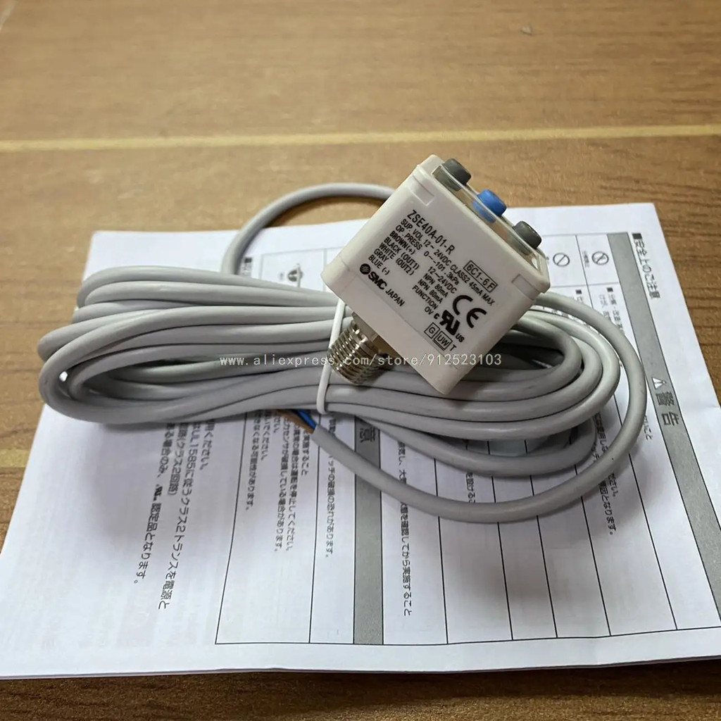 ✦ ZSE40AF-01-R ISE40A-01-R SMC เซ็นเซอร์ความดันดิจิตอลควบคุมสวิตช์อากาศ100% ใหม่เดิม