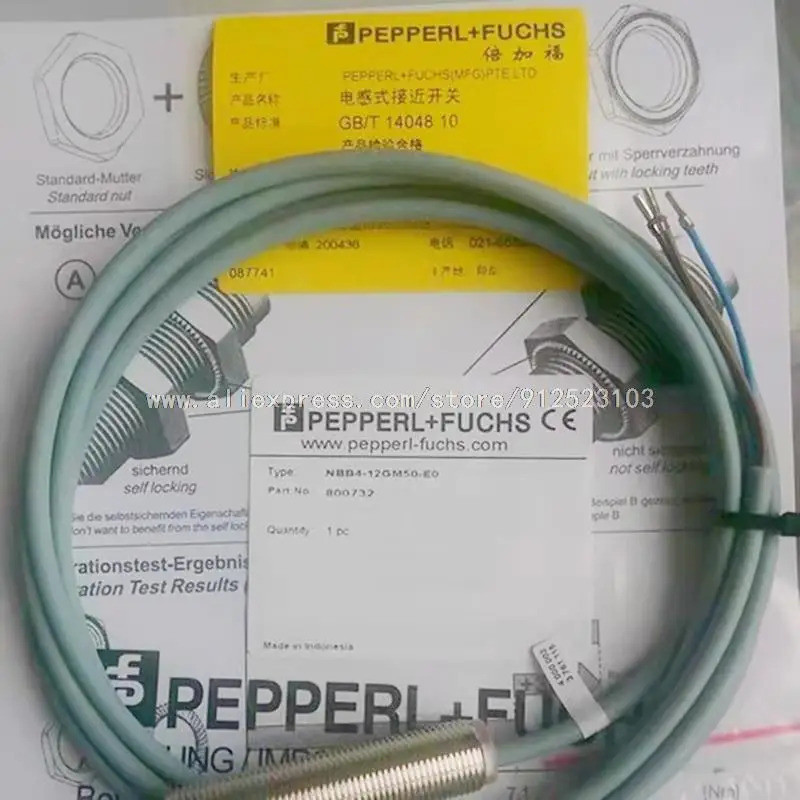 <0>NBB4-12GM50-E2 NBB4-12GM50-E0 NBB4-12GM40-E0 NBB4-12GM40-E2 สวิตช์เซนเซอร์ความใกล้เคียง P & F ใหม