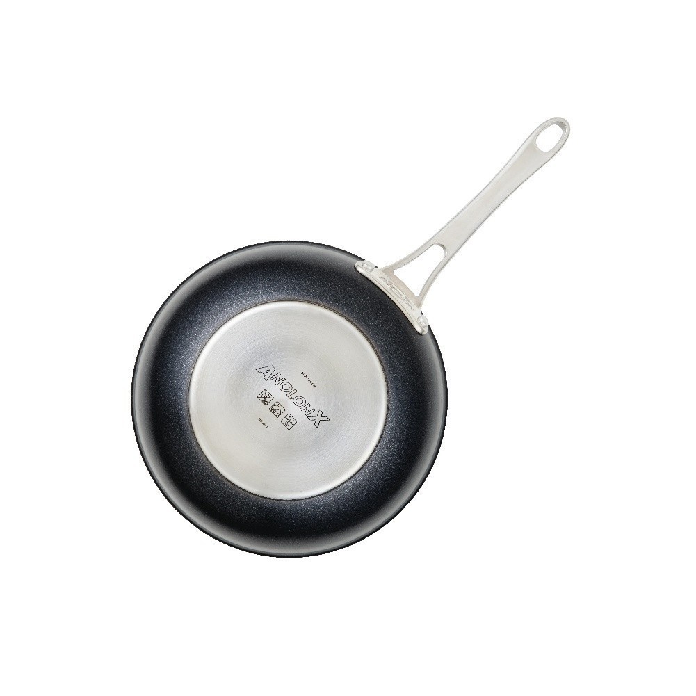 ANOLON X กระทะผัดอลูมิเนียม แถมฝา ขนาด 25 ซม. Stir Fry (14344-T) - รูปที่ 2