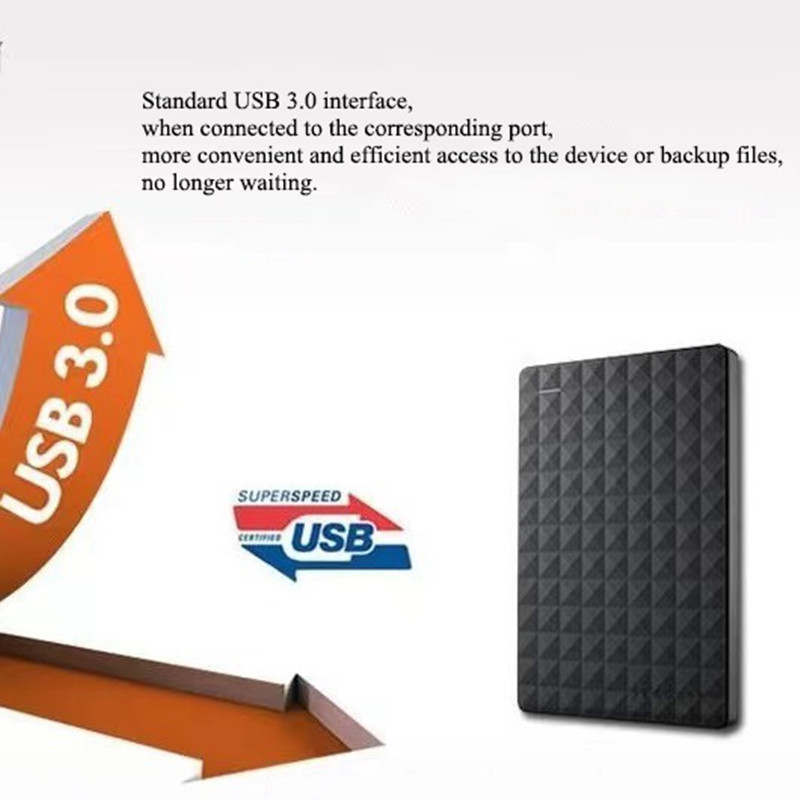 Seagate External Hard Disk ฮาร์ดดิสพกพา 1TB 2TB Basics Storage USB3.0 2.5" ฮาร์ดไดรฟ์ภายนอก รับประกัน 3 ปี