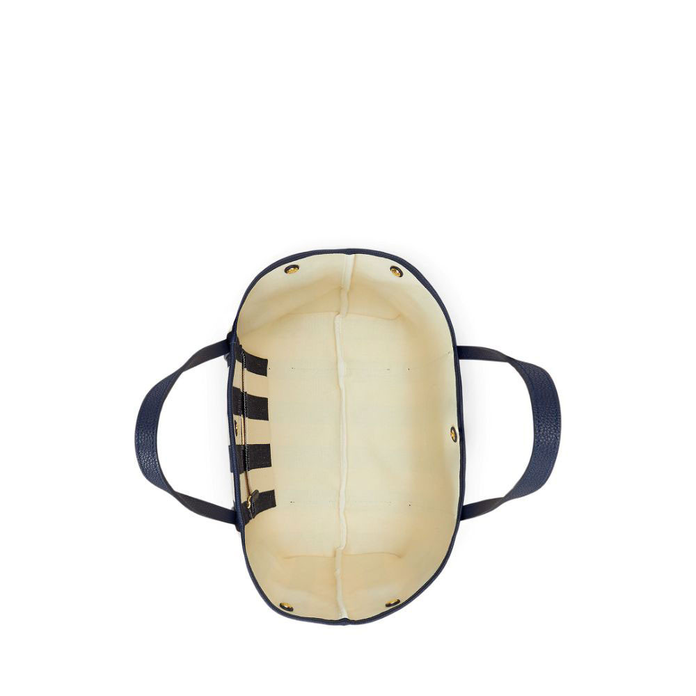Polo Ralph Lauren กระเป๋าทรงโท้ทผู้หญิง รุ่น WALRBAG0G620320 สีกรมท่า