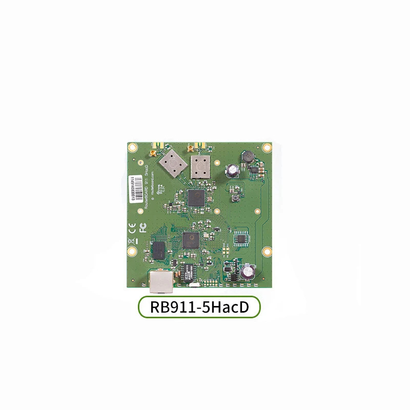 Mikrotik RB911-5HacD 802.11ac L3 ได้รับการรับรอง ไฮพาวเวอร์ 5.8GHz บอร์ดเมนบอร์ด