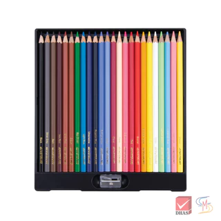 Master Art มาสเตอร์อาร์ต สีไม้ ดินสอสี 24 สี รุ่นมังงะ จำนวน 1 กล่อง