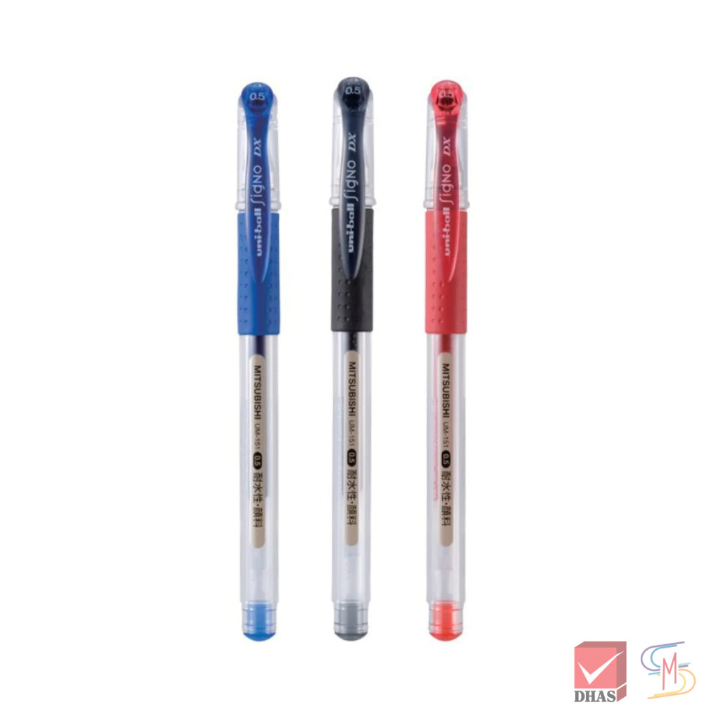 Uni ยูนิ ปากกา ปากกาเจล Uni-ball Signo UM-151 (0.5) จำนวน 1 ด้าม