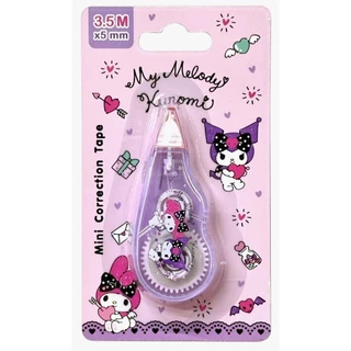 เทปลบคำผิด ลาย Sanrio ซานริโอ้ ลิขสิทธิ์แท้ Kuromi, My Melody, Cinnamoroll, Tabo, Keroro