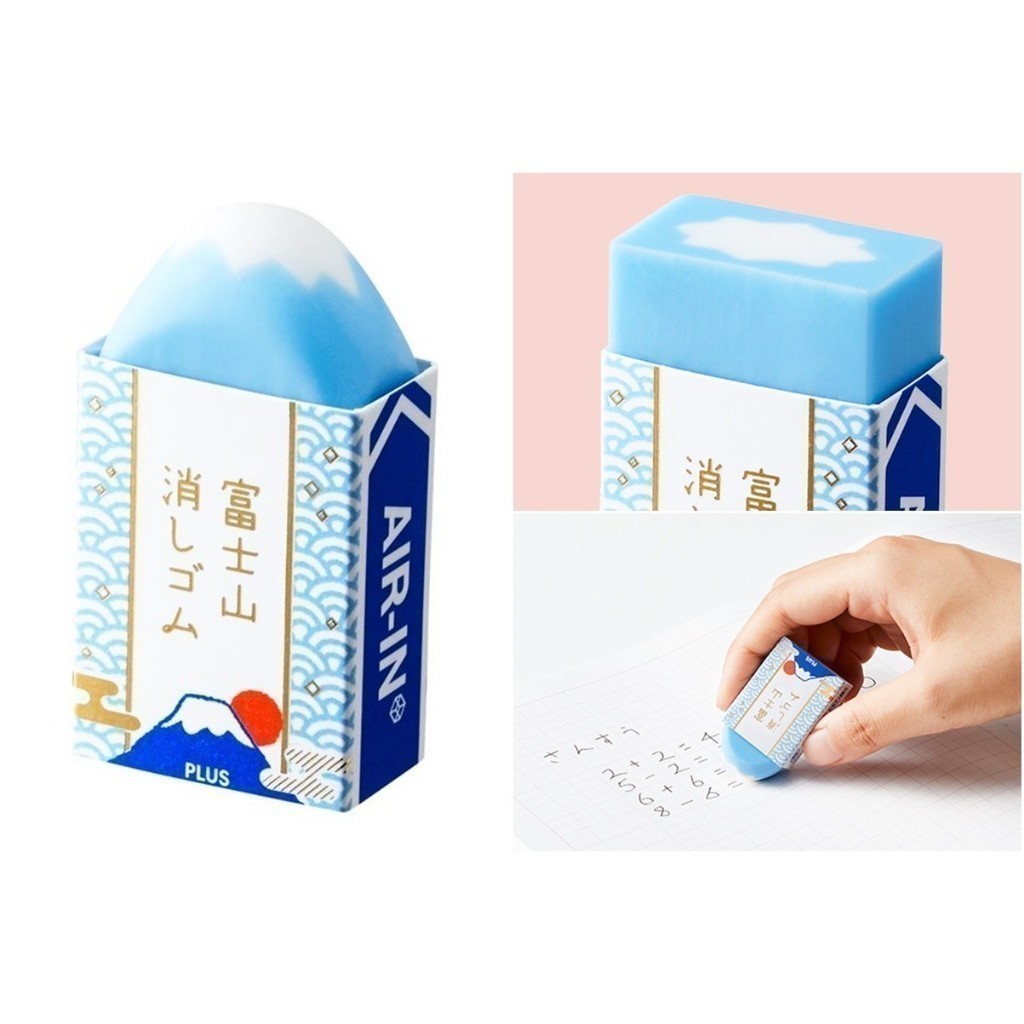 ยางลบฟูจิ Plus Eraser MT.Fuji ดอกซากุระ Blossom รูปที่ 8