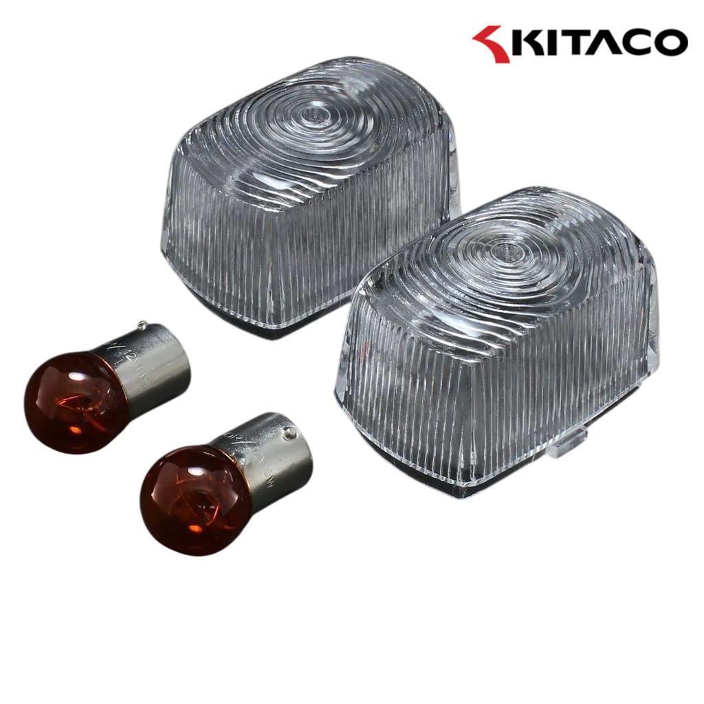 KITACO ชุดไฟเลี้ยว สีเหลืองอำพัน HONDA NSR250R VFR400R NS-1 FTR250 FTR223 CB223S