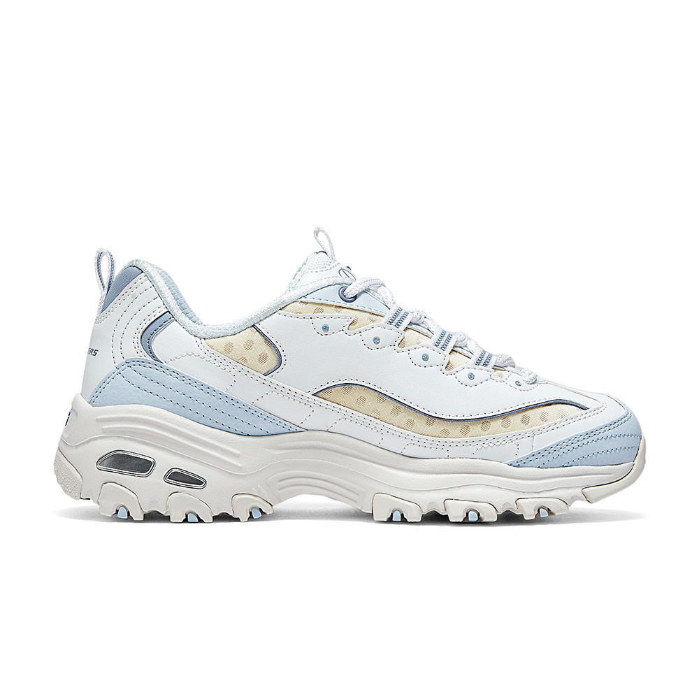 Skechers สเก็ตเชอร์ส รองเท้าผู้หญิง Women Online Exclusive D'lites Sport Shoes - 150547-WLB - Air-Cooled Memory Foam
