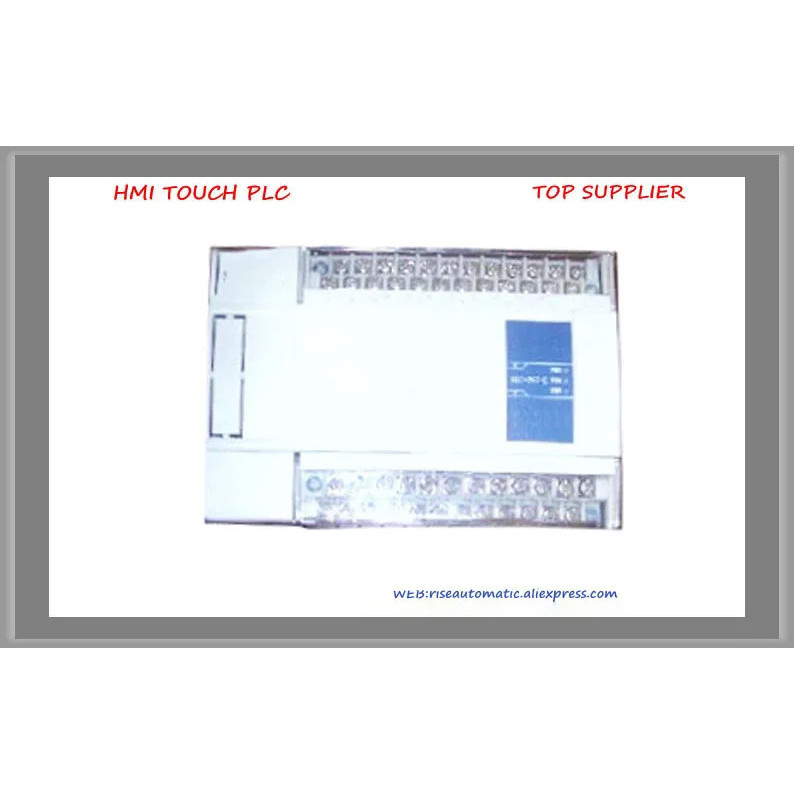 14 จุด NPN อินพุต 10 จุด เอาท์พุตทรานซิสเตอร์ XCC-24T-E AC220V PLC ใหม่และแท้