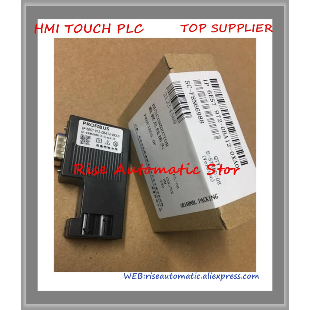 ขั้วต่อ BUS DP 6ES7 972-0BB42-0XA0 6ES79720BB420XA0 ซ็อกเก็ต PG 6ES7972-0BB42-0XA0 รับประกัน 2 ปี