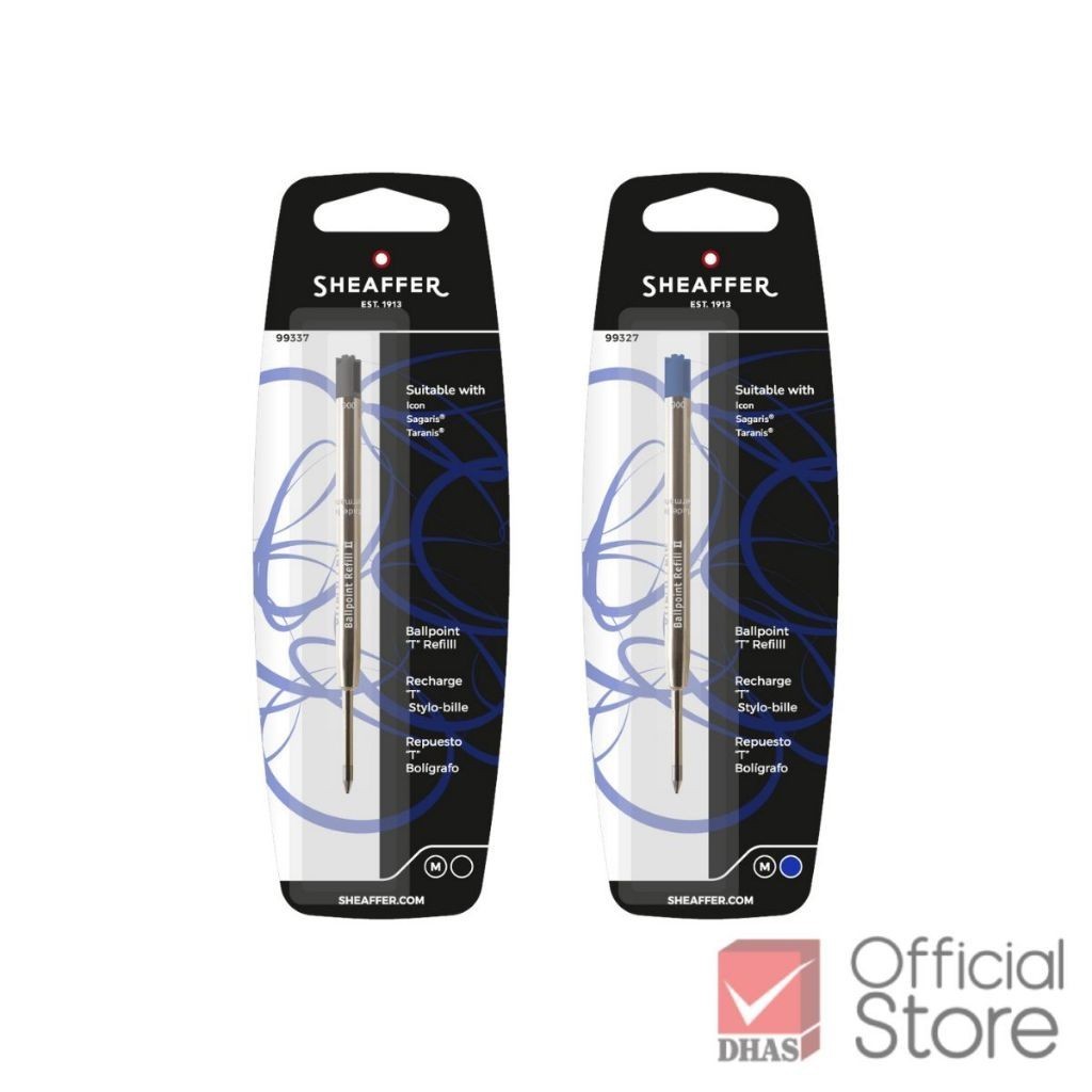 Sheaffer ไส้ปากกา ไส้ปากกาลูกลื่น 0.7 แบบที จำนวน 1 ไส้