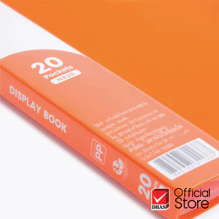 Elephant แฟ้ม แฟ้มโชว์เอกสาร NR20 20 ซอง จำนวน 1 แฟ้ม