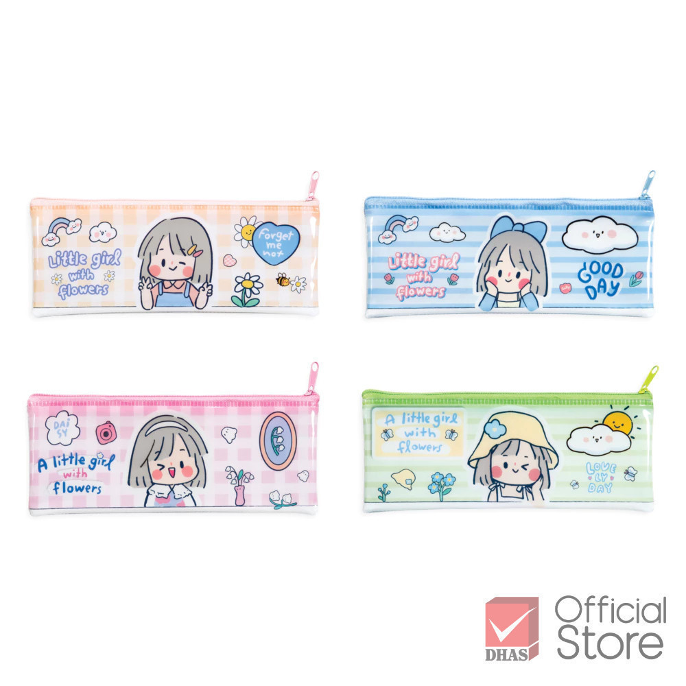 Master Art กระเป๋าดินสอ กระเป๋าซิปพลาสติก ซิบบิล S จำนวน 1 ชิ้น