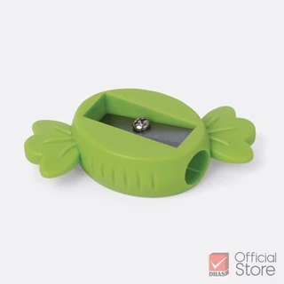 Elfen กบเหลาดินสอ EF-S4 ลูกกวาด คละสี จำนวน 1 กระปุก