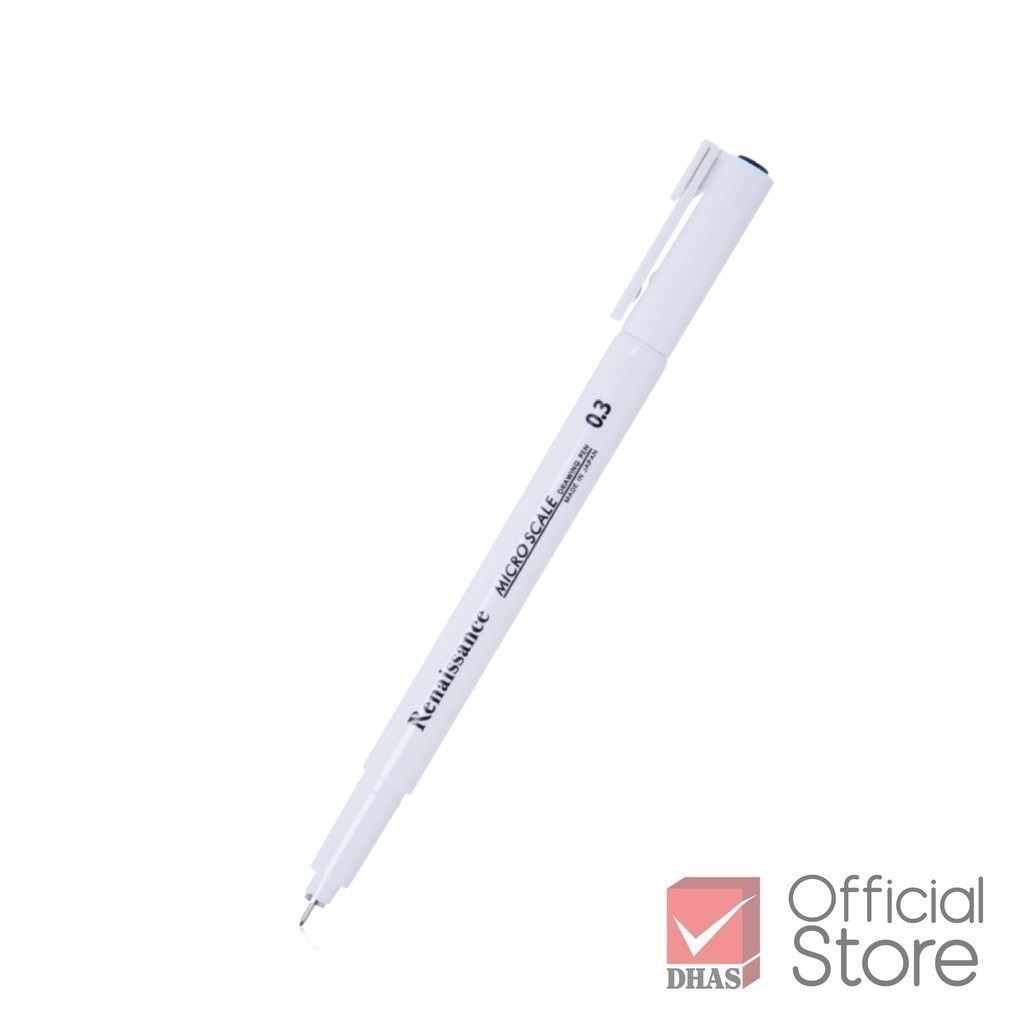 Renaissance ปากกา ปากกาตัดเส้น Micro Scale จำนวน 1 ด้าม - รูปที่ 4