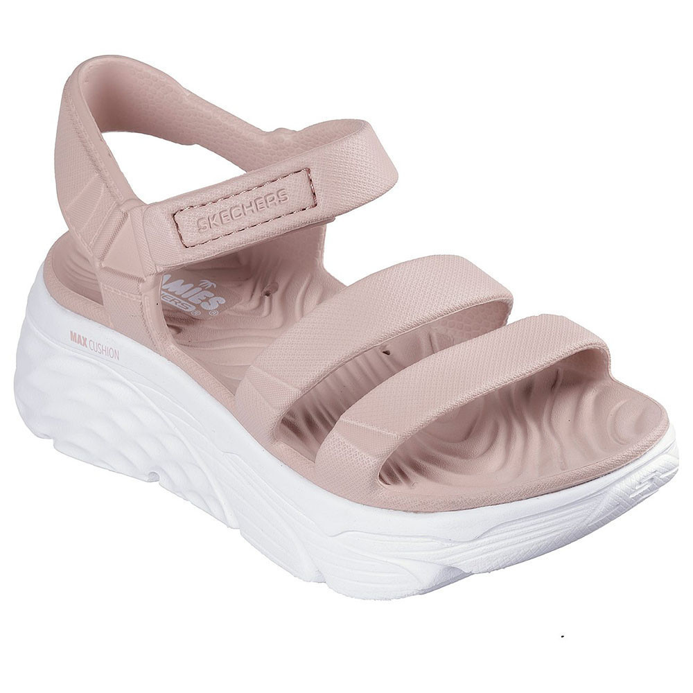 Skechers สเก็ตเชอร์ส รองเท้าแตะผู้หญิง Women Foamies Max Cushioning Aura Sandals - 111126-LTPK