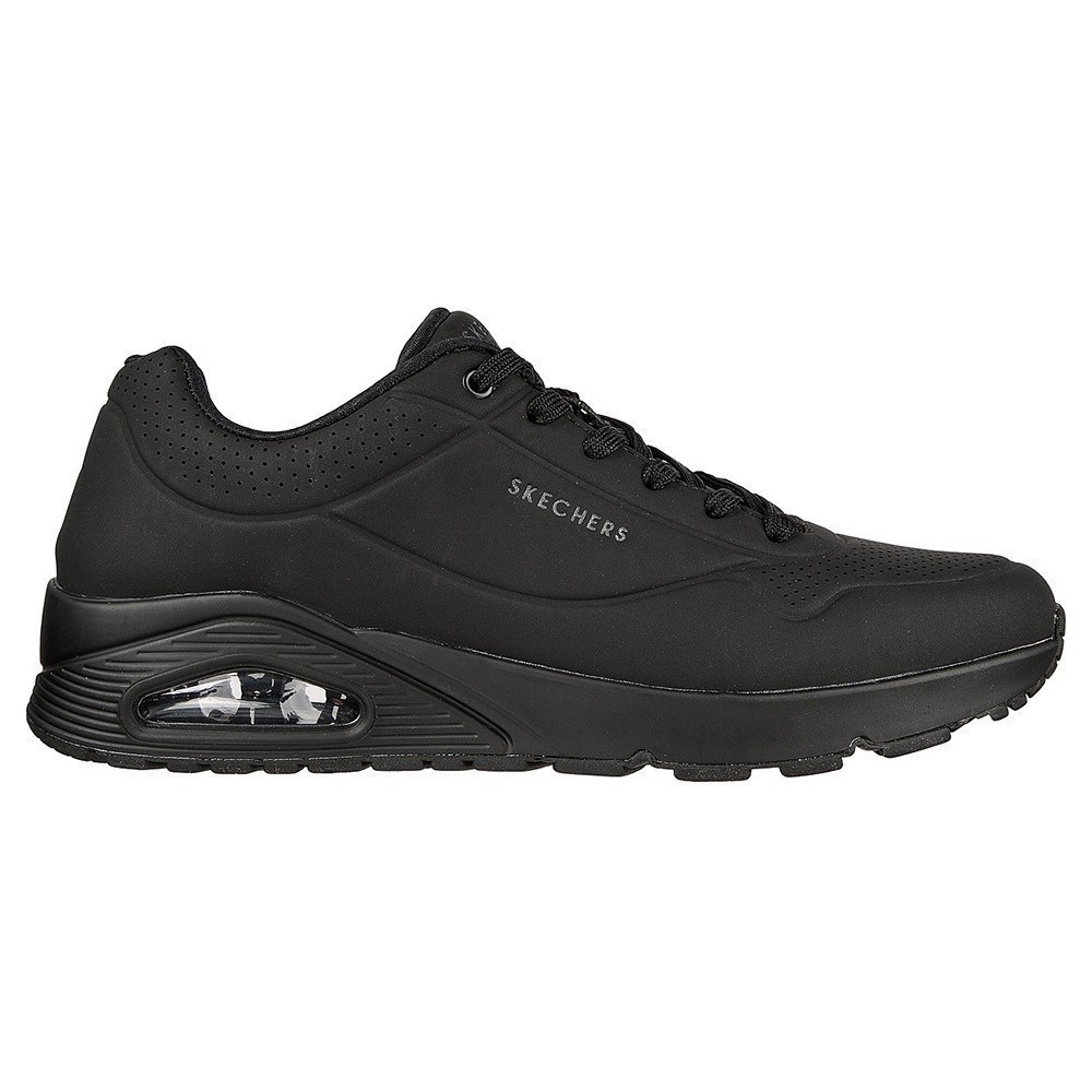 Skechers สเก็ตเชอร์ส รองเท้าผู้ชาย Men Sport Uno Shoes - 52458-BBK Air-Cooled Memory Foam