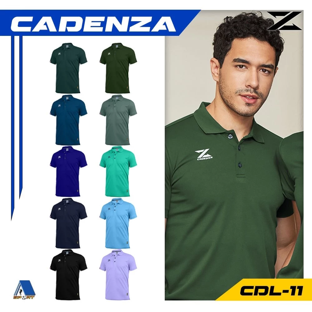 [[ส่งฟรี!! มีเงินคืน]] CADENZA เสื้อโปโล รหัส CDL-11MEN ชุดที่ 1 แท้100%