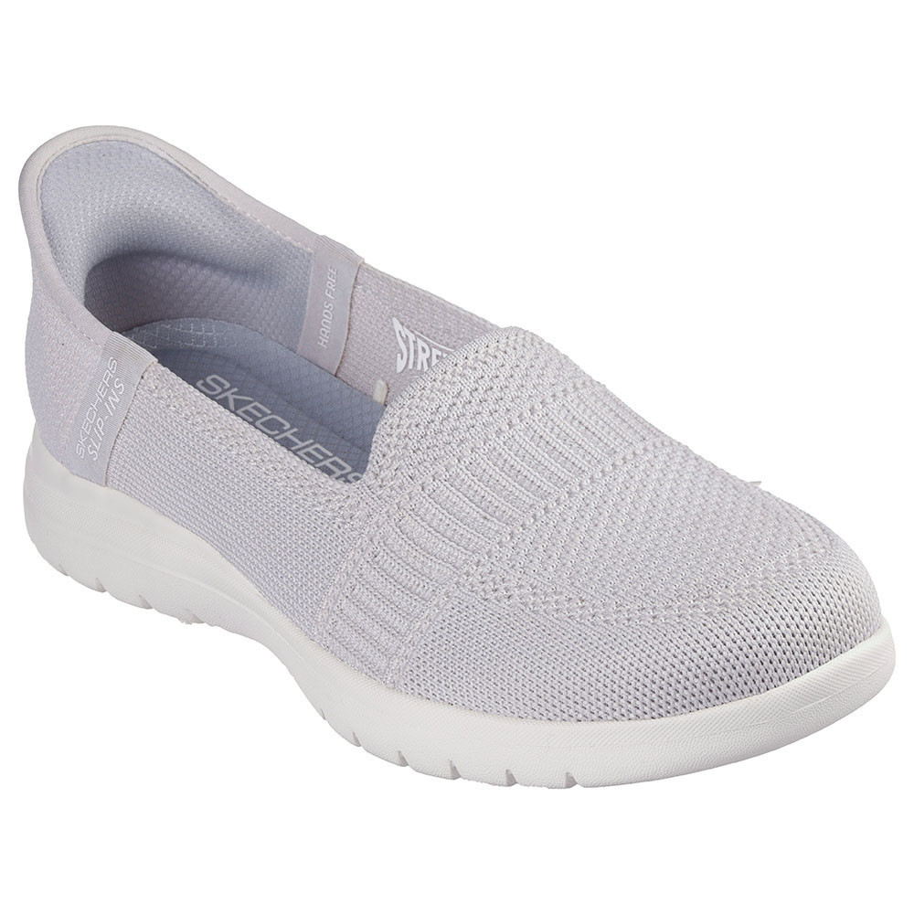 Skechers สเก็ตเชอร์ส รองเท้าผู้หญิง Women On-The-GO Flex On-the-GO Shoes - 138181-LTGY - Air-Cooled Memory Foam
