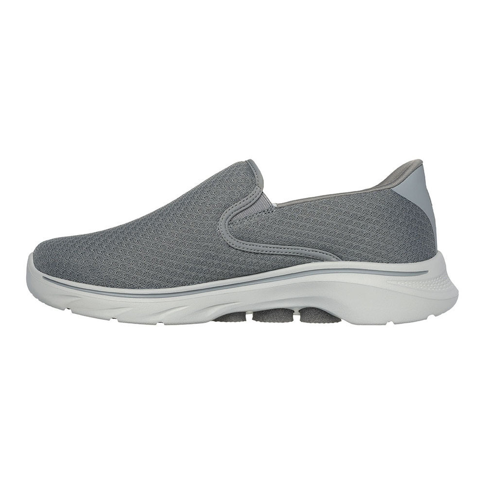 Skechers สเก็ตเชอร์ส รองเท้าผู้ชาย Men GOwalk 7 Walking Shoes - 216646-GRY Air-Cooled Goga Mat
