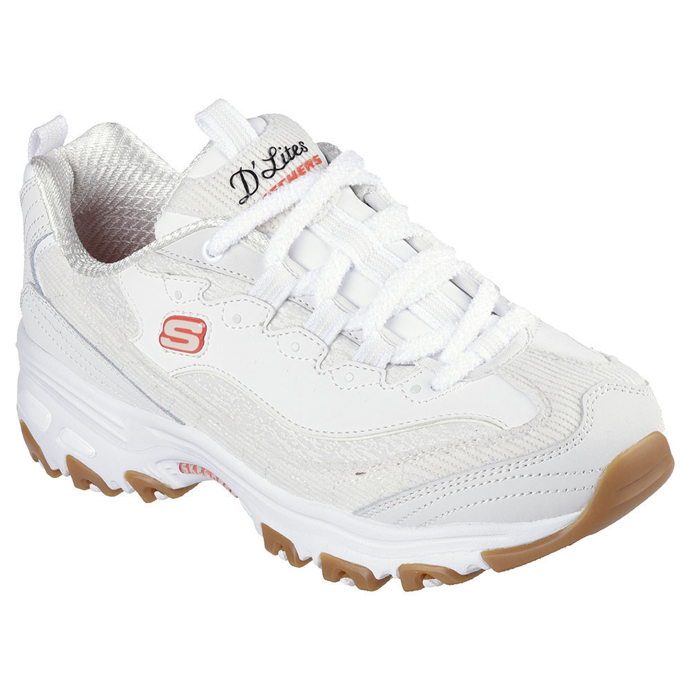 Skechers สเก็ตเชอร์ส รองเท้าผู้หญิง Women D'lites Sport Shoes - 150242-OFWT - Air-Cooled Memory Foam