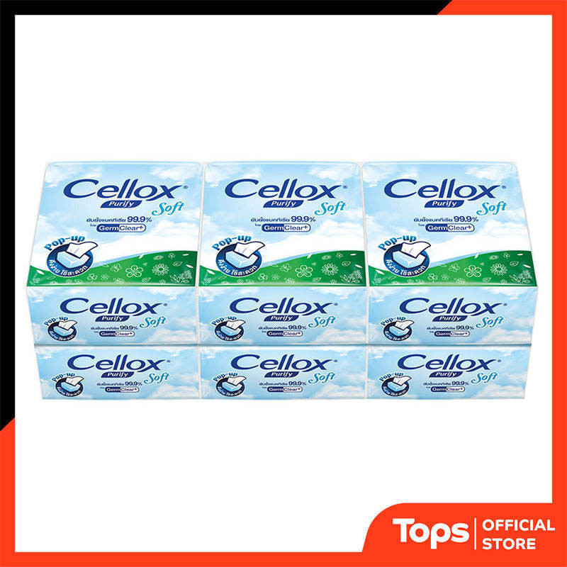 CELLOX เซลล็อกซ์พิวริฟายป็อปอัพ 86แผ่น แพค 6 [8850046311606]