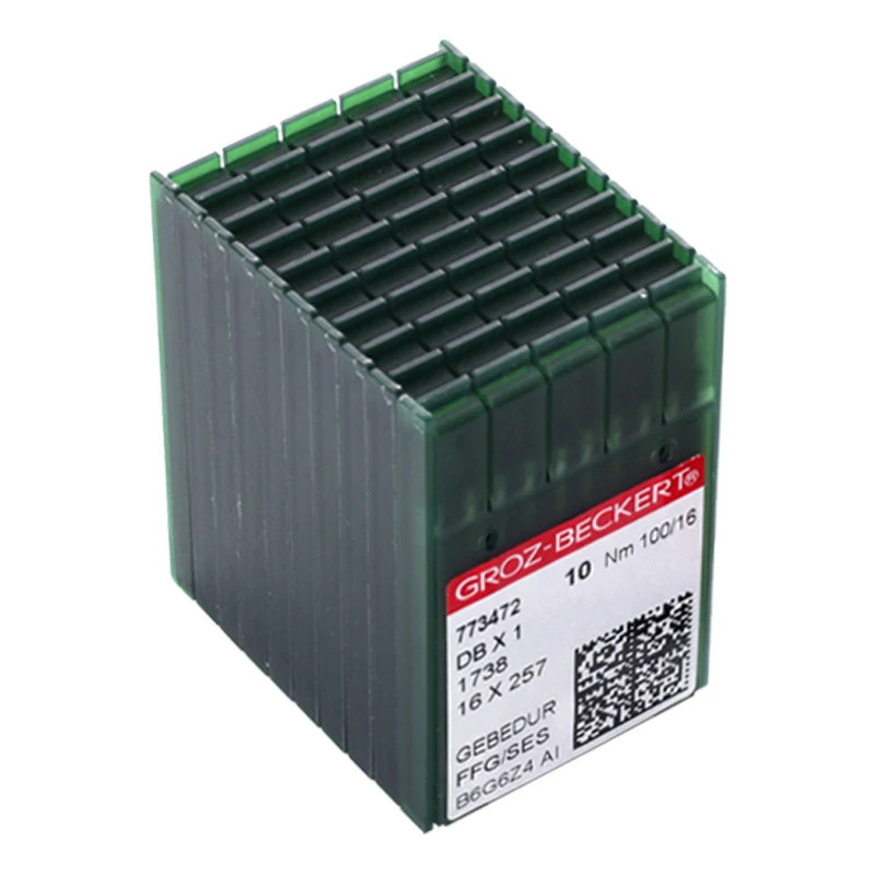 100 ชิ้น DBX1 GEBEDUR เข็มเย็บผ้า Groz-Beckert ทนความร้อน อุปกรณ์เสริมสำหรับจักรเย็บผ้าอุตสาหกรรม DB