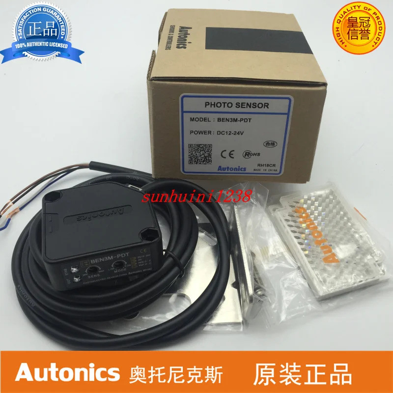 BEN3M-PDT AUTONICS Photoelectric Switch Sensor 100% ใหม่