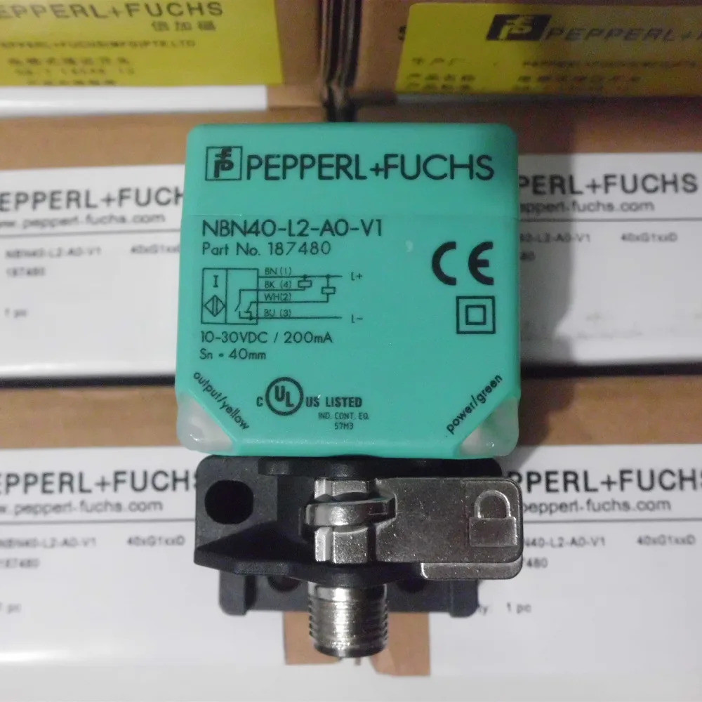 NBN40-L2-A0-V1 NBN40-L2-E0-V1 NBN40-L2-E2-V1 เซ็นเซอร์สวิตช์ความใกล้ชิดอินดิคทีฟคุณภาพสูง P+F ใหม่