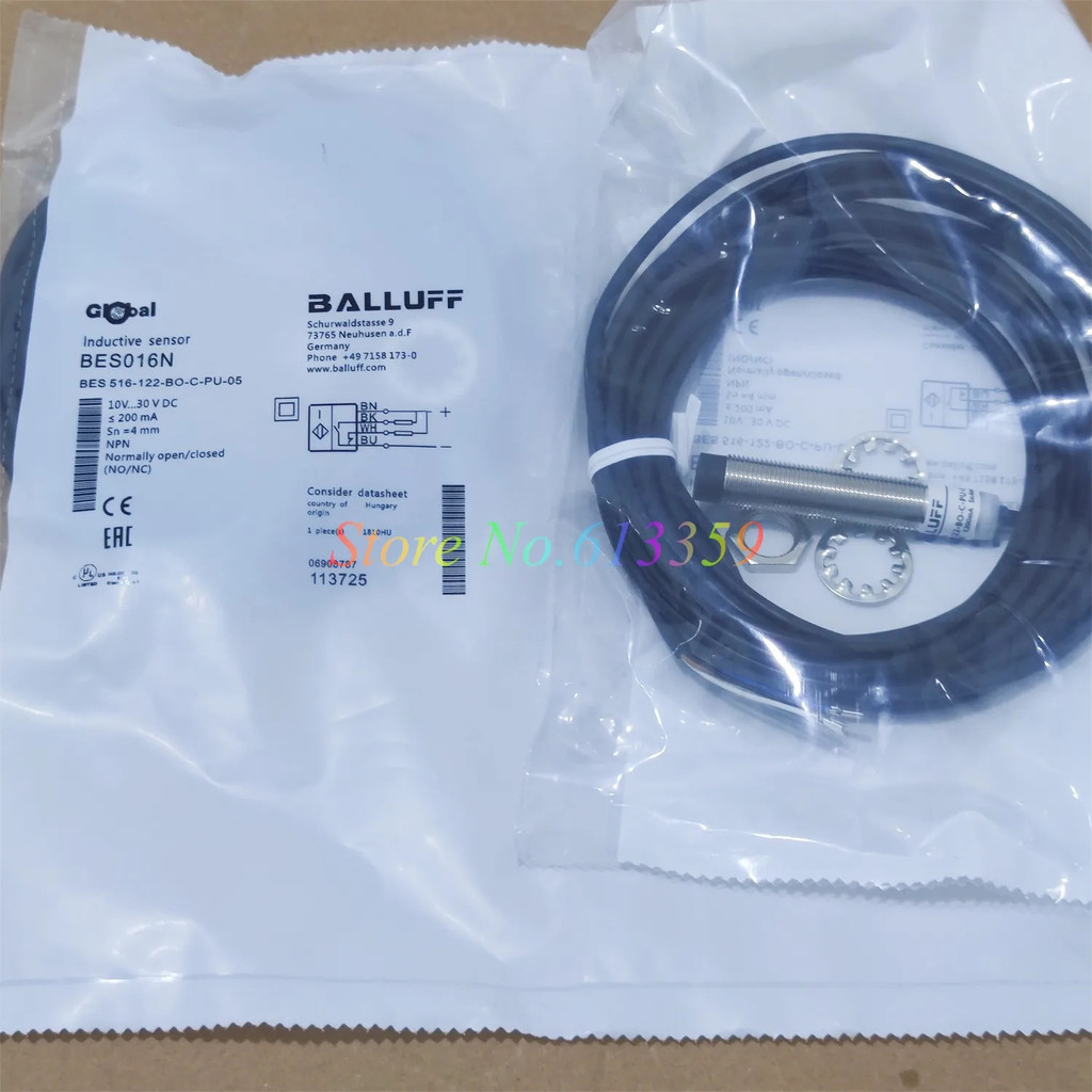 บีเอส 516-122-BO-C-PU-05 เซ็นเซอร์สวิตช์ความใกล้ชิดคุณภาพสูงใหม่