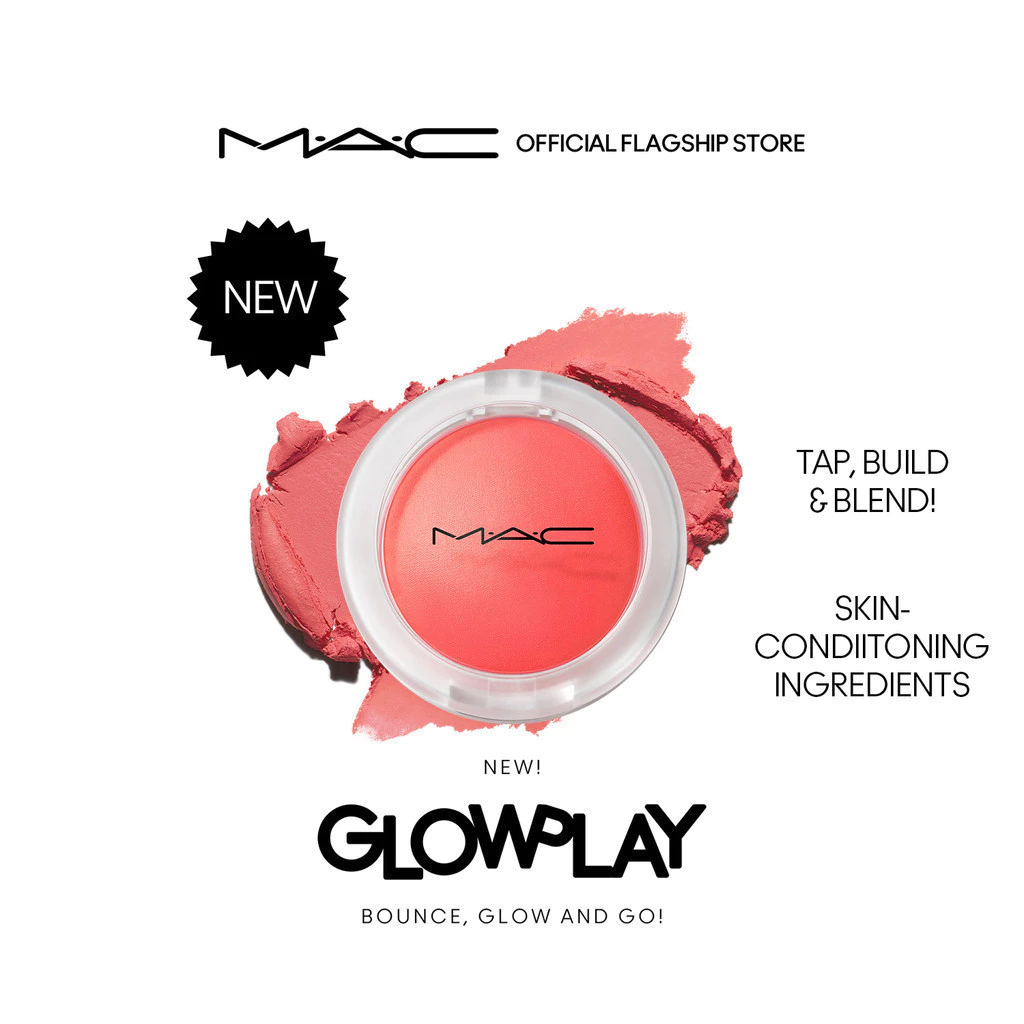 MAC GLOW PLAY CUSHIONY BLUSH / แมค บลัชออน GLOW PLAY CUSHIONY BLUSH thumbnail 3