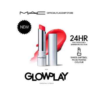 MAC GLOW PLAY TENDERTALK LIP BALM / แมค ลิปบาล์ม GLOW PLAY TENDERTALK ปรับสีตามค่า PH ริมฝีปากแวววาว ชุ่มชื้นตลอด 24 ชม.