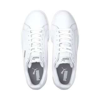 PUMA SPORT CLASSICS - รองเท้าผ้าใบ Smash Leather สีขาว - 35672202